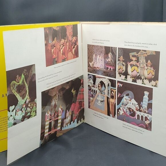 1964 Walt Disney it's a small world album vinyl Record & Color Illustrated Book - Picture 6 of 13